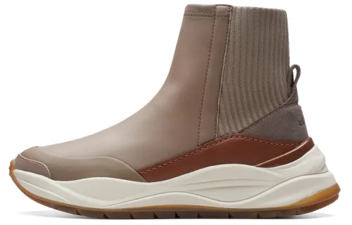 Clarks Lite Motion Collection Ankle Boots Women's Dark Khaki