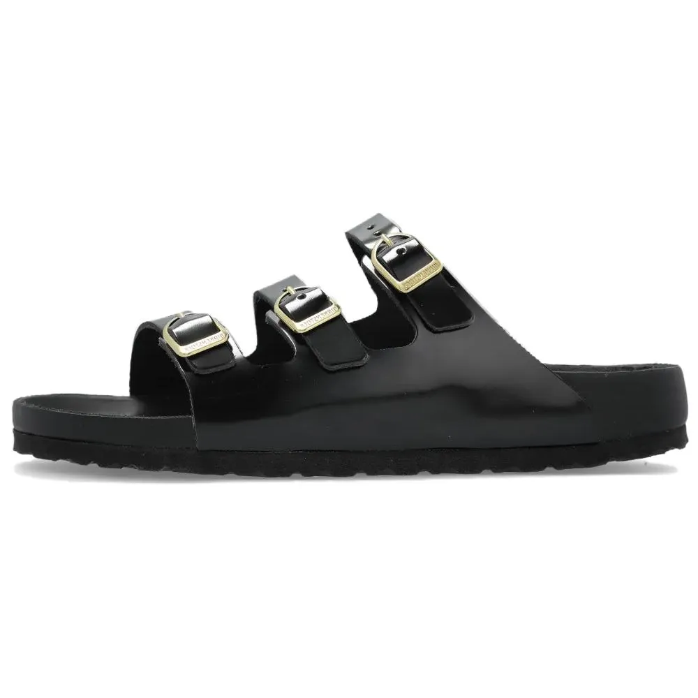 Birkenstock Florida Slip Resistant Slide Slippers Women's Black