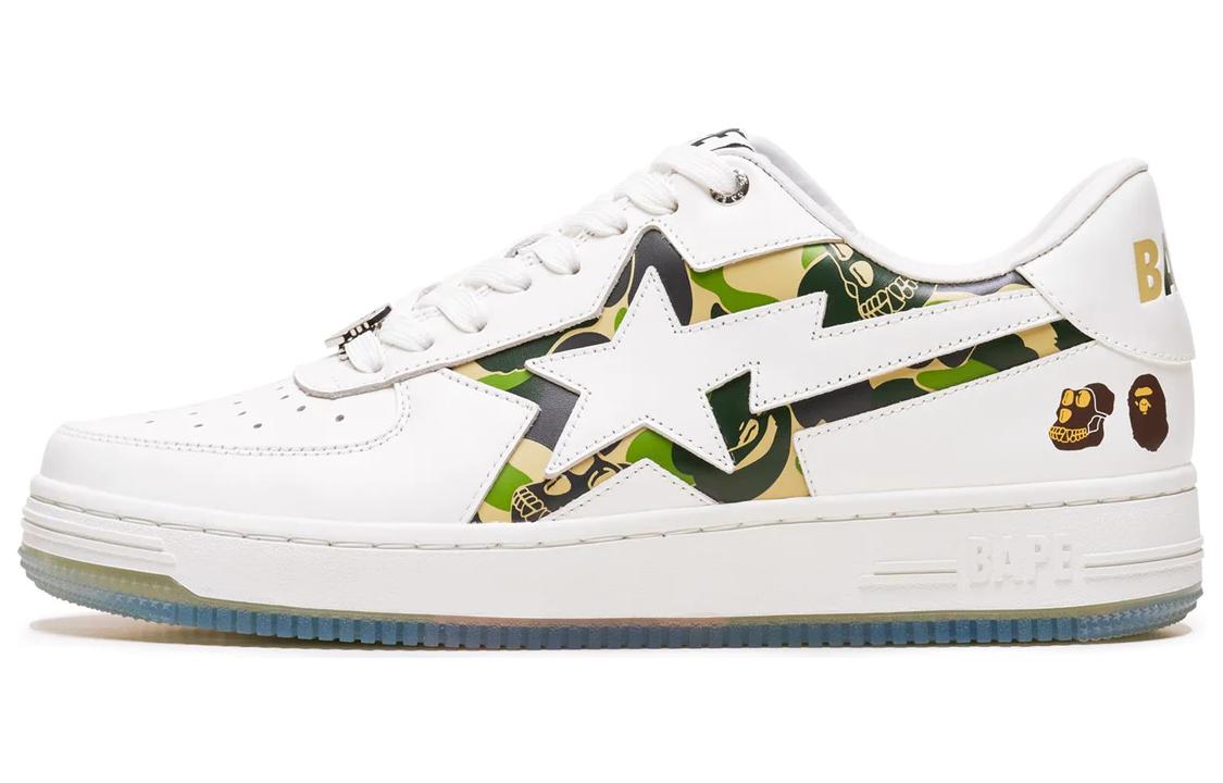 Женские кеды A BATHING APE A BATHING APE BAPE STA (белый)