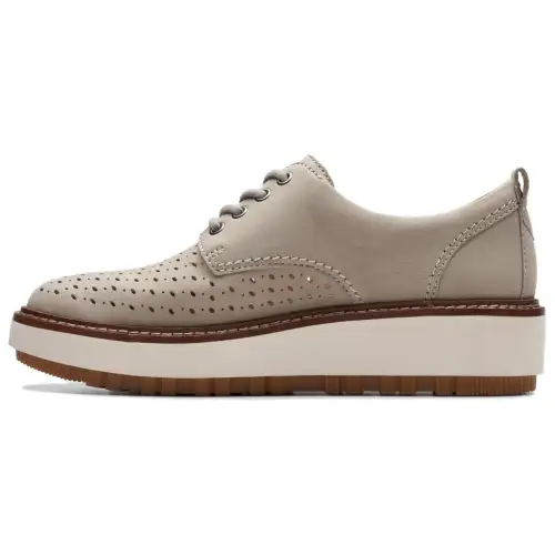 Clarks Orianna W Move Casual Shoes 5CM Women's Stone Color