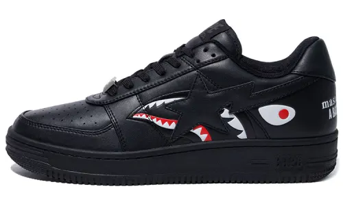 Mastermind JAPAN x A BATHING APE STA M1 Sports Stylish Skateboarding Shoes Men's Black