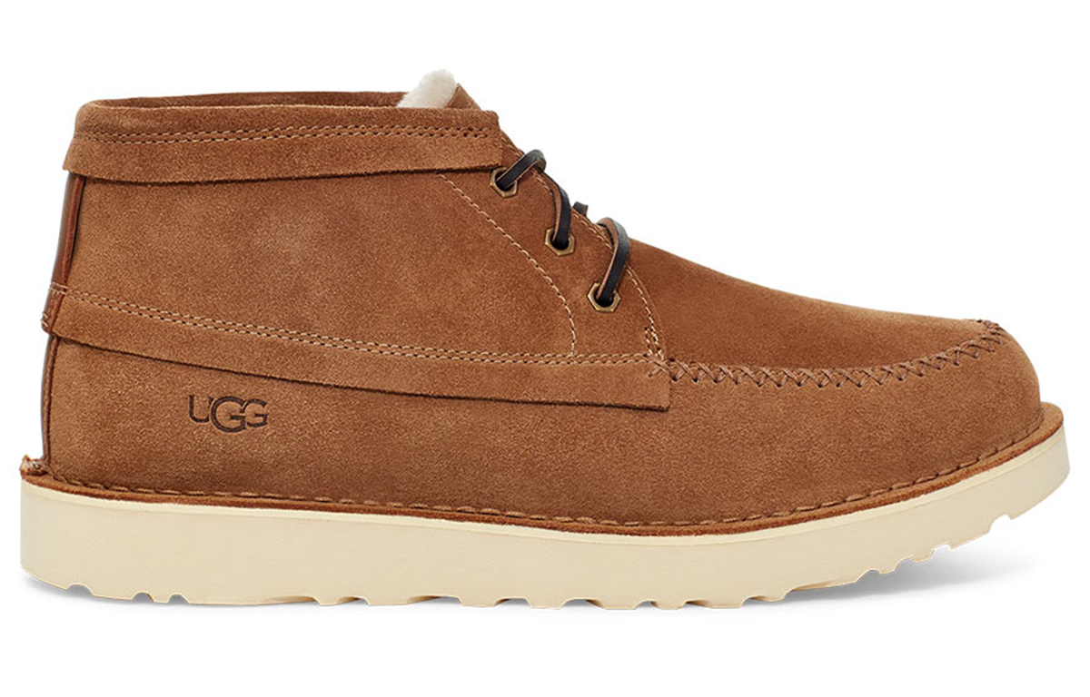 Мужские ботинки UGG Campout Chukka (коричневые) — фото 2