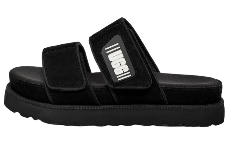 UGG Rubber Sole Quiet Slide Slippers Women's Black
