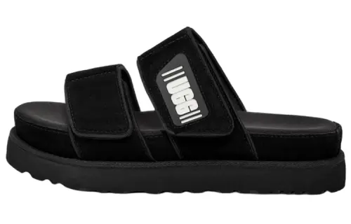 UGG Rubber Sole Quiet Slide Slippers Women's Black