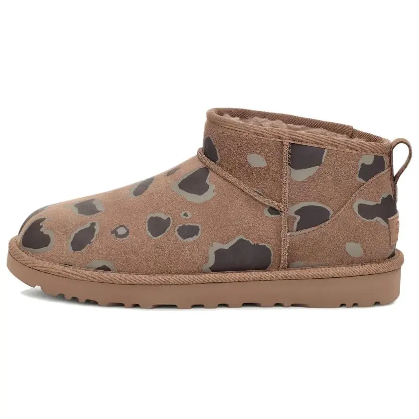 UGG CLASSIC ULTRA MINI Appaloosa Fleece Lined, Fashion Comfortable Short Snow Boots Women's