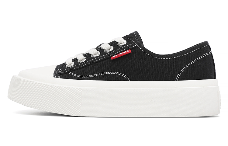 Женские кеды Dickies Canvas Low (черные)