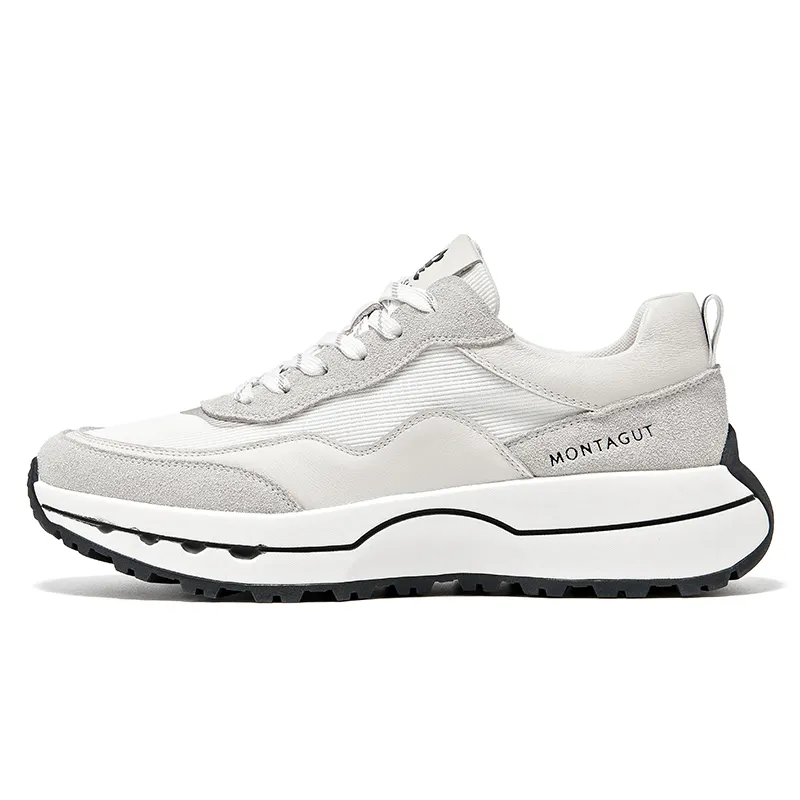 Montagut Casual Shoes Men's Low Top White/Black
