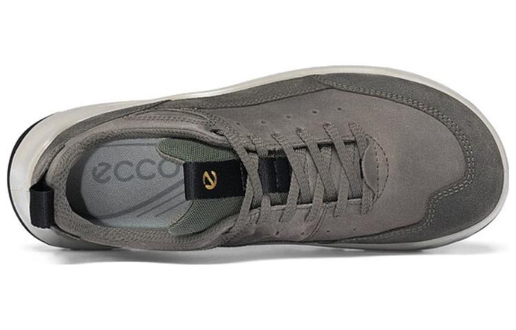 Ecco Trail Running Cushioning Abrasion Resistant Slip Resistant Low top Outdoor Shoes Men’s Brown White