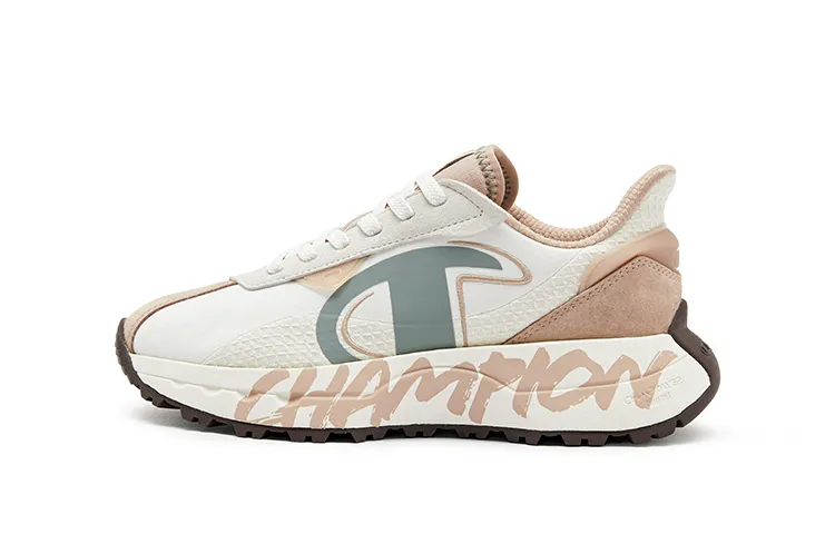 Champion Abrasion Resistant Abrasion Resistant Low top Running Shoes Women's Beige