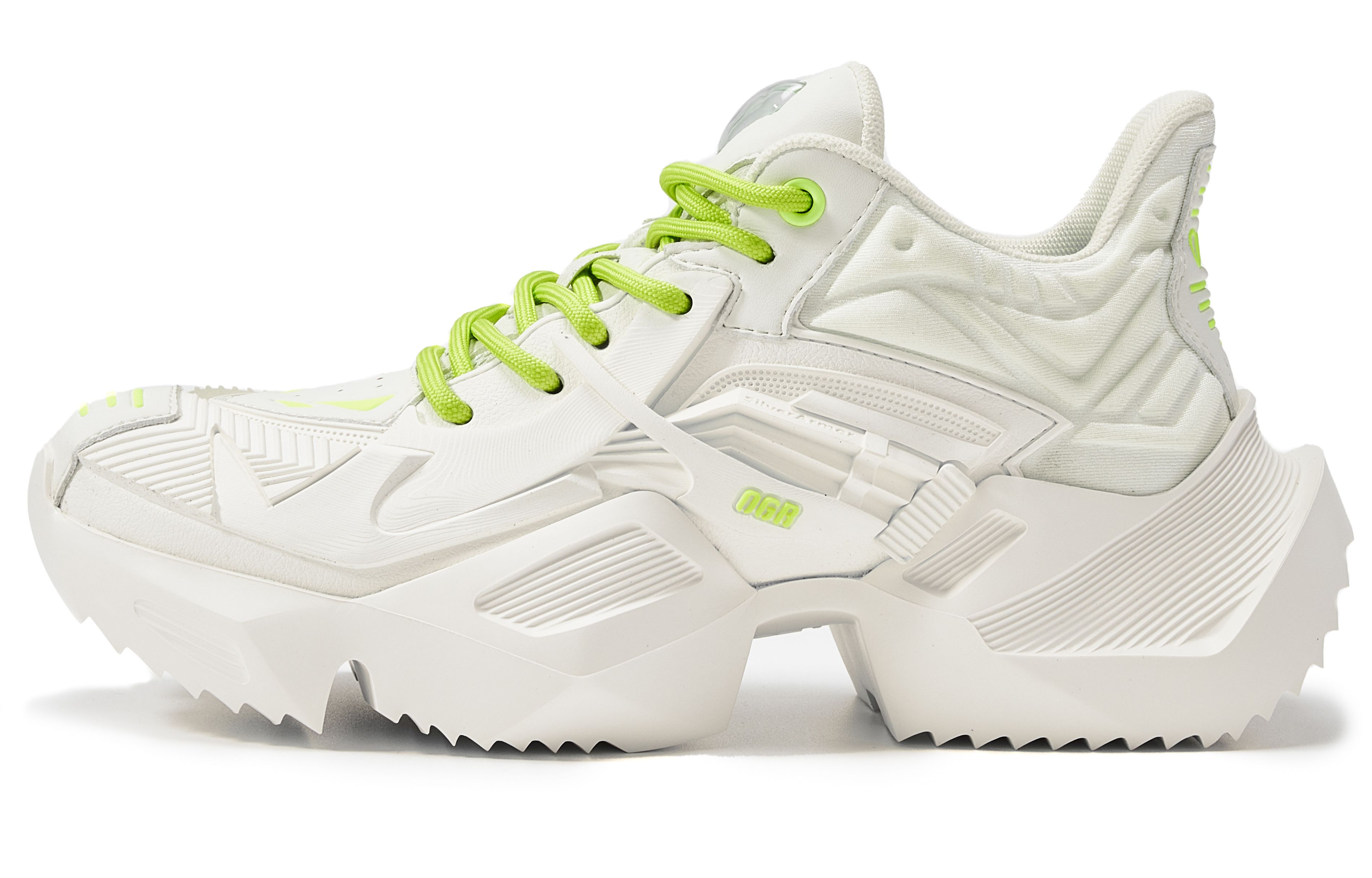 OGR Mecha 2.0 Collection Low top Chunky Sneakers Unisex White
