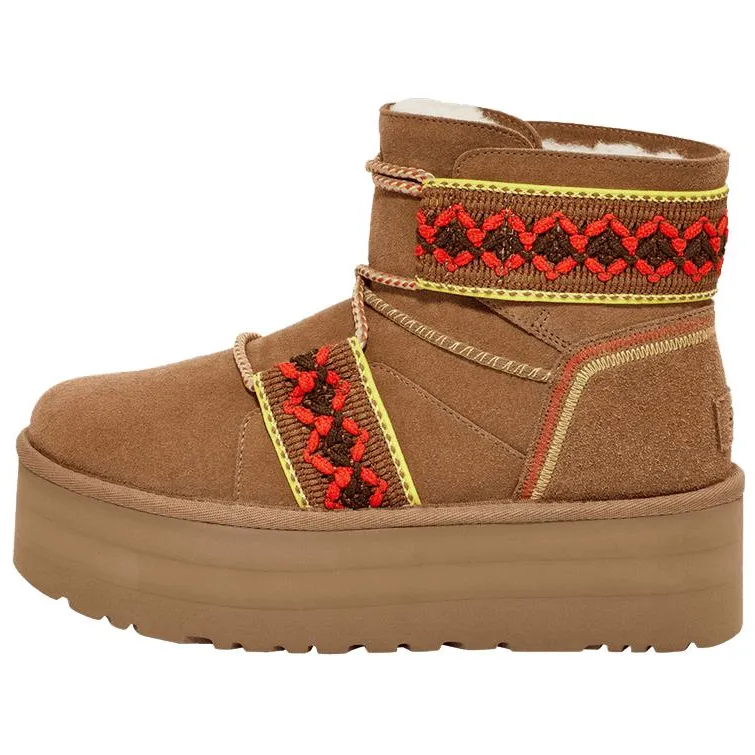 UGG Classic Mini II Short Snow Boots Women's Brown