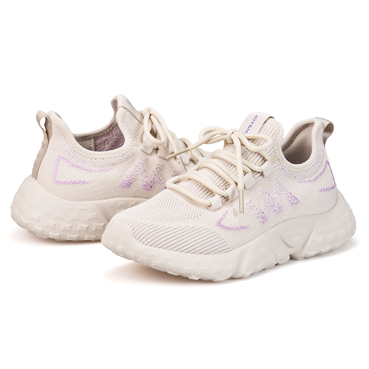 Joy&Mario Fabric Low top Outdoor Shoes Women’s Beige