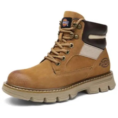 Dickies Fabric Short Combat Boots Women's Earth Yellow