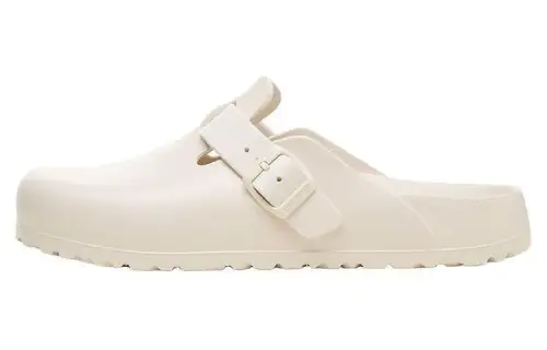 Birkenstock Closed Toe Slippers Women's White