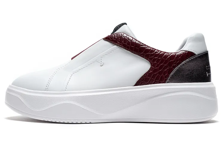 COLE HAAN Top Grain Cow Leather Low top Casual Shoes Women's White