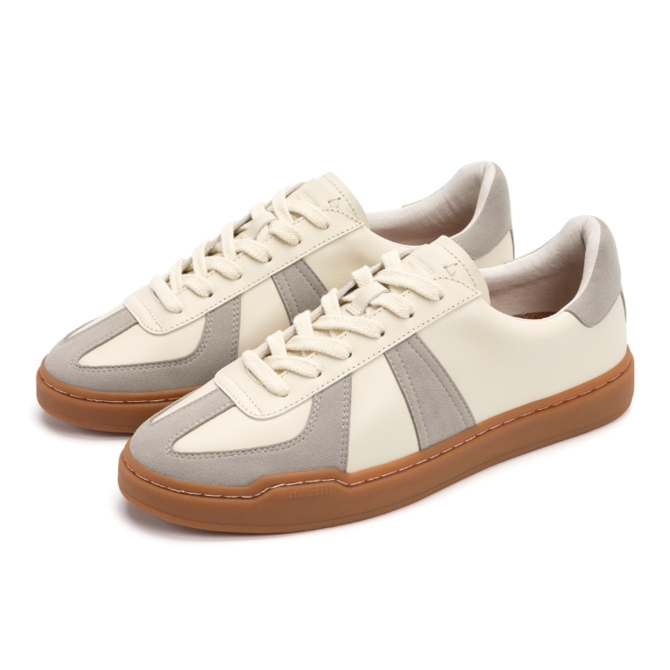 FOOT INDUSTRY Foot Industry, German Army Trainers Skateboard Shoes Unisex Beige