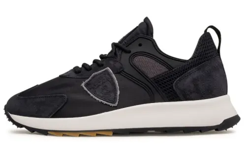 PHILIPPE MODEL Lace Up Slip Resistant Low top Sports Casual Shoes Black