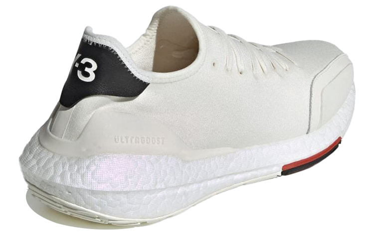 Y 3 Ultraboost 21 Comfortable Low top Running Shoes Unisex White