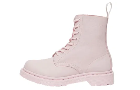 Dr. Martens 1460 Pascal Mono Lace Up Boots 'Pink' Women's
