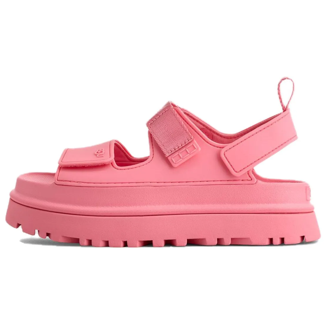 UGG GoldenGlow One Strap Sandals Women's Red