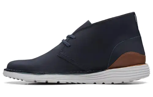Clarks Mid top Skateboard Shoes Men's Marine Blue
