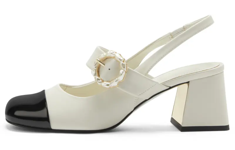 CHARLES&KEITH Chunky Heel High Heels 6CM Women's