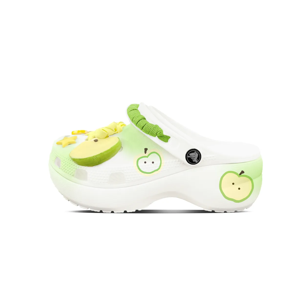 Crocs Classic Clog Apple Amusement Park EVA Clogs Unisex Green