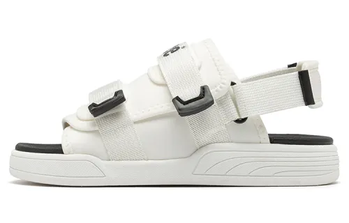 Lee Fabric Beach Sandals Unisex White