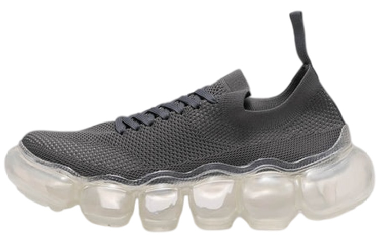 Grounds Platform Athletic Shoes Women's Dark Gray
