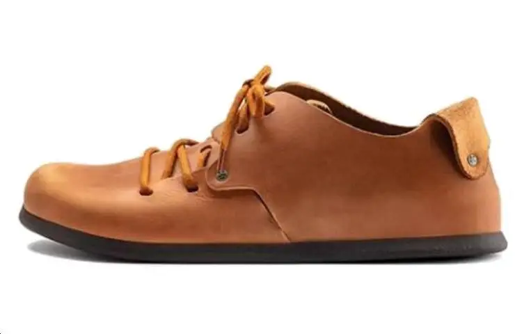 Birkenstock Cow Leather Casual Shoes Women's Brown