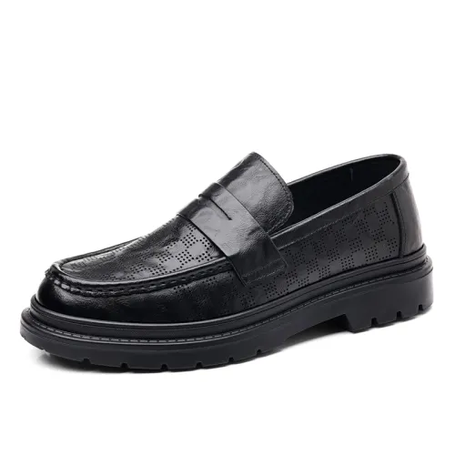 Mulinsen Men's Casual Shoes Men's Low Top Black