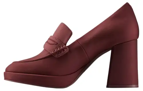 Clarks Loafer 2 Martine Rose Ox Blood Textile Women's