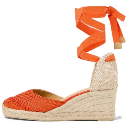 Castañer Wedge Heel High Heels Women's Orange