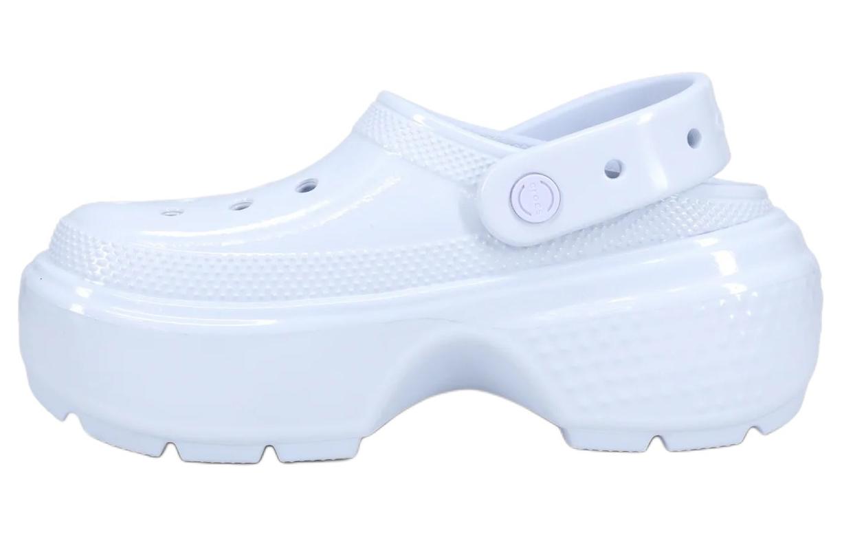 Женские сабо Crocs (белые)