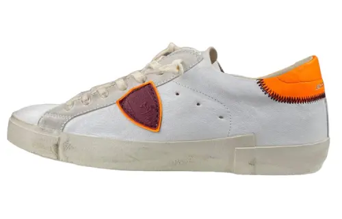 PHILIPPE MODEL Paris Logo-patch Leather Sneakers
