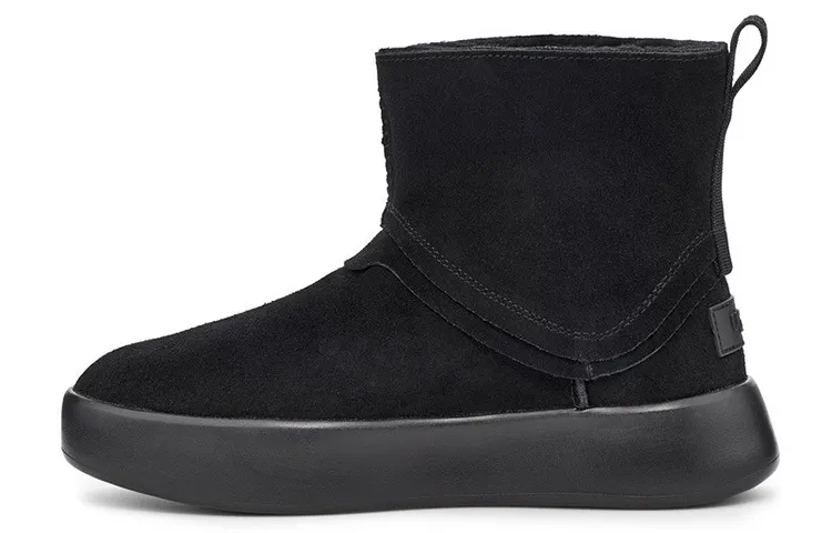 UGG Classic Boom Boot Fleece Lined Black Women's
