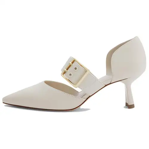 CHARLES&KEITH Pu Slim Heel High Heels 6.2cm Women's