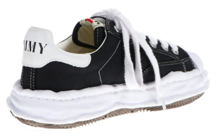 MIHARA YASUHIRO Blakey OG Sole Canvas Low Black No Logo