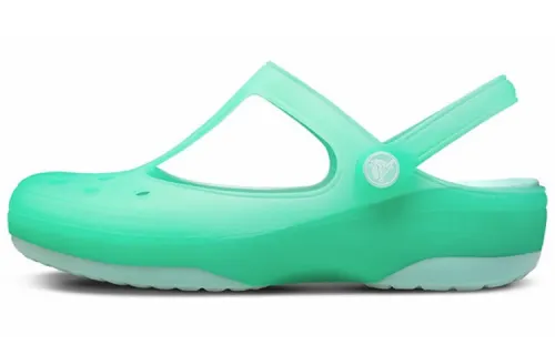 Crocs Karin Clog Beach Green Sandals Women's