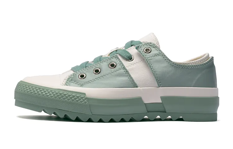PACO GIL Women's Casual Shoes Women's Low Top White Green
