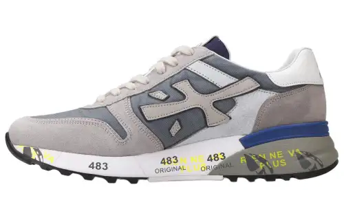 PREMIATA Mick Logo Patch Lace Up Sneakers
