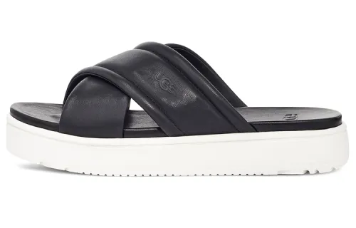UGG Rubber Sole Slide Slippers Women's Black