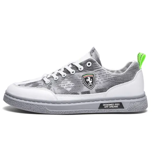 CARTELO Slip Resistant Abrasion Resistant Low top Skateboard Shoes Men's