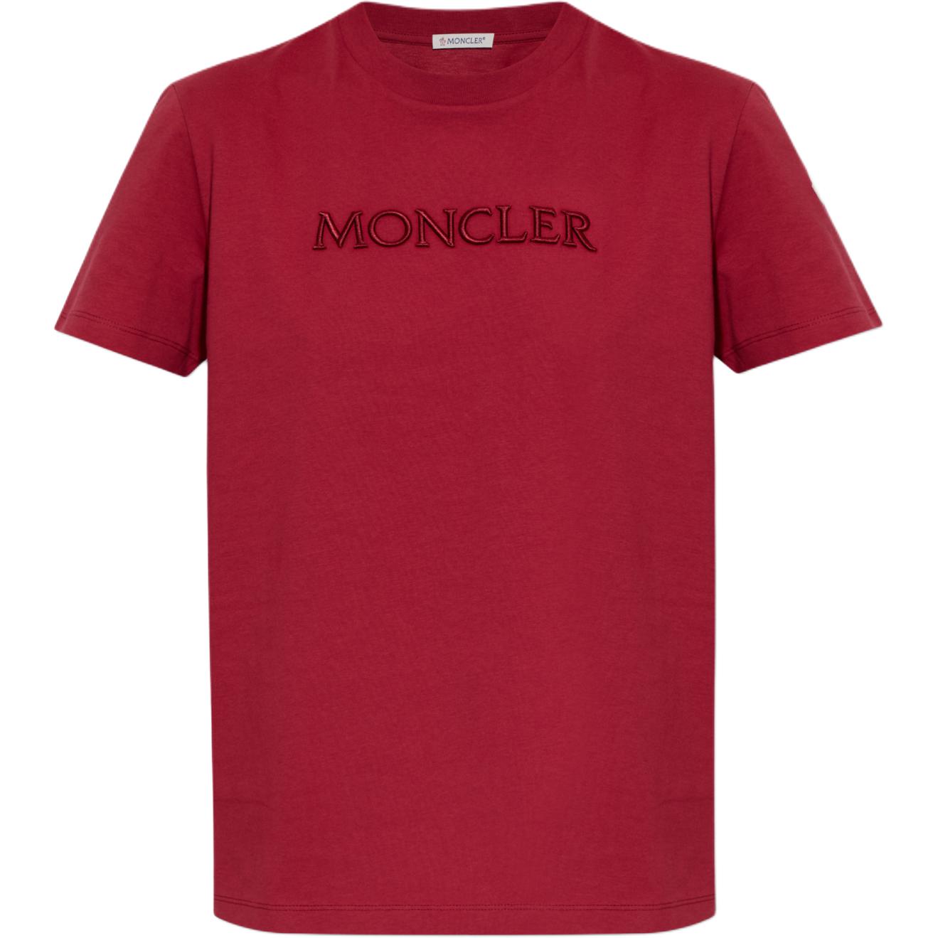Женская футболка Moncler (белая)