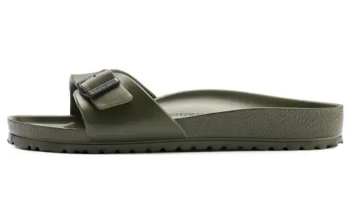 Birkenstock Madrid Essentials Eva Narrow Fit Sandals 'Olive Green'