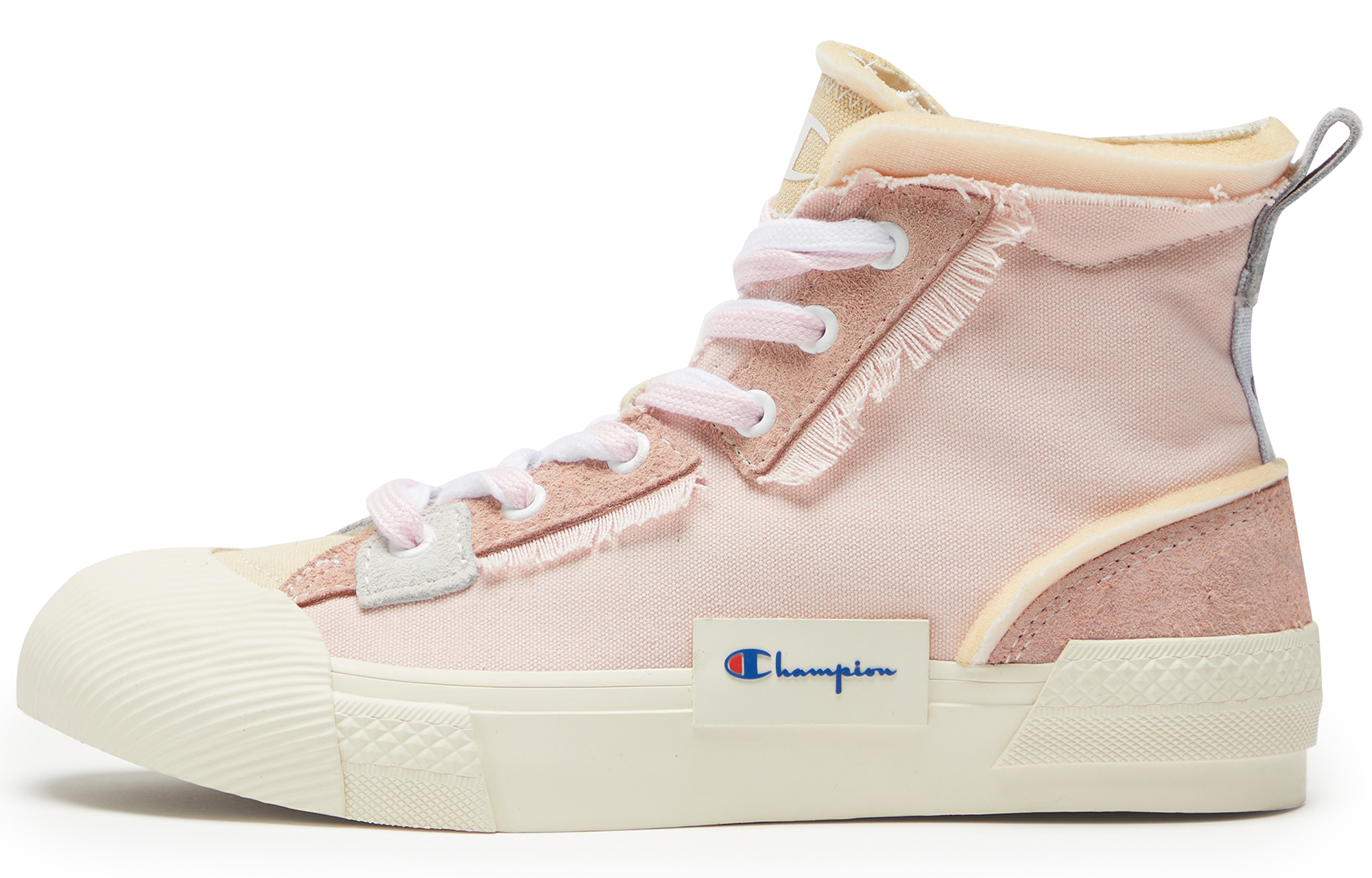 Champion Campus Canvas Shoes Women's High Top Pink