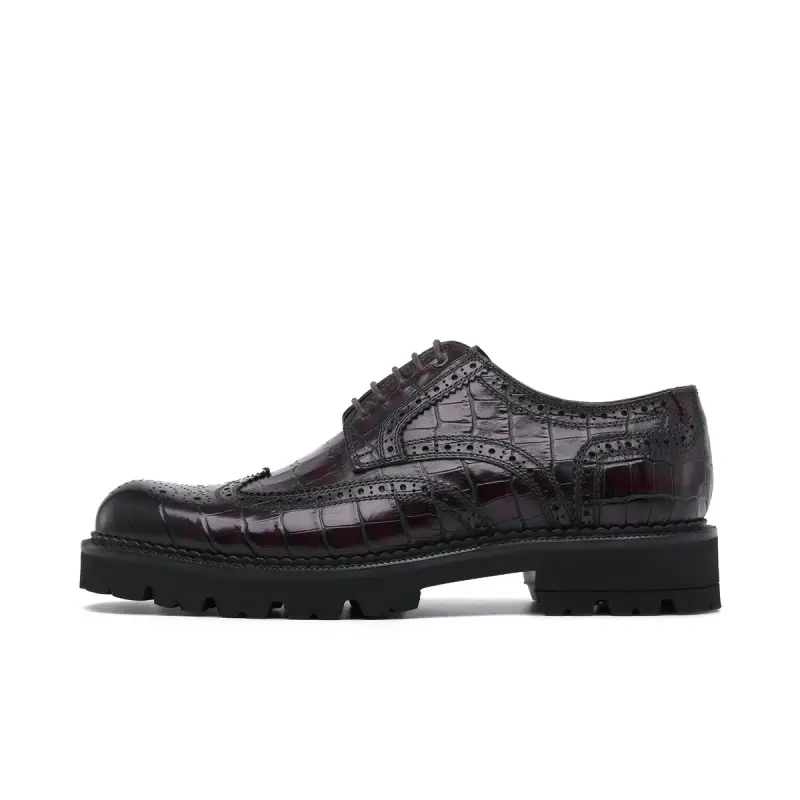 Chrisdien Deny Top Grain Cow Leather Dress Shoes Men's
