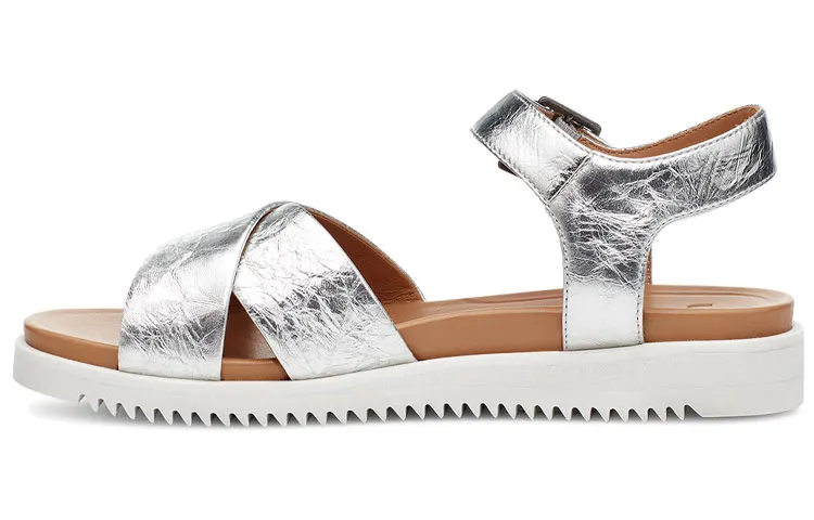 UGG Zoie Metallic Sandal Stylish Sandal Women's Silver