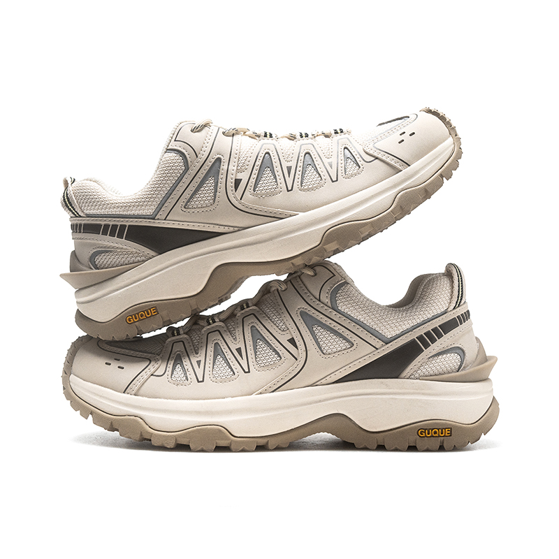 GUQUE Low top Hiking Shoes Unisex Gray