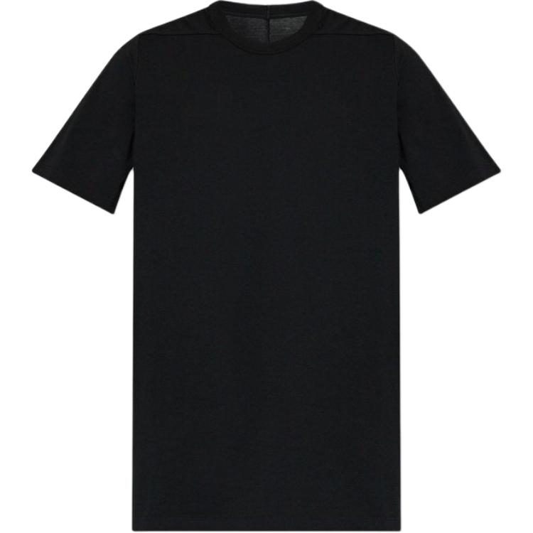 Мужская футболка RICK OWENS Quilted Crewneck (черная)